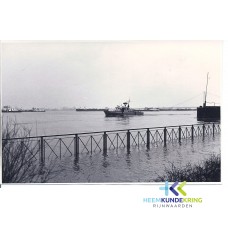 Emmerich 1969-1970 Hoogwater Rijn promenade(1)